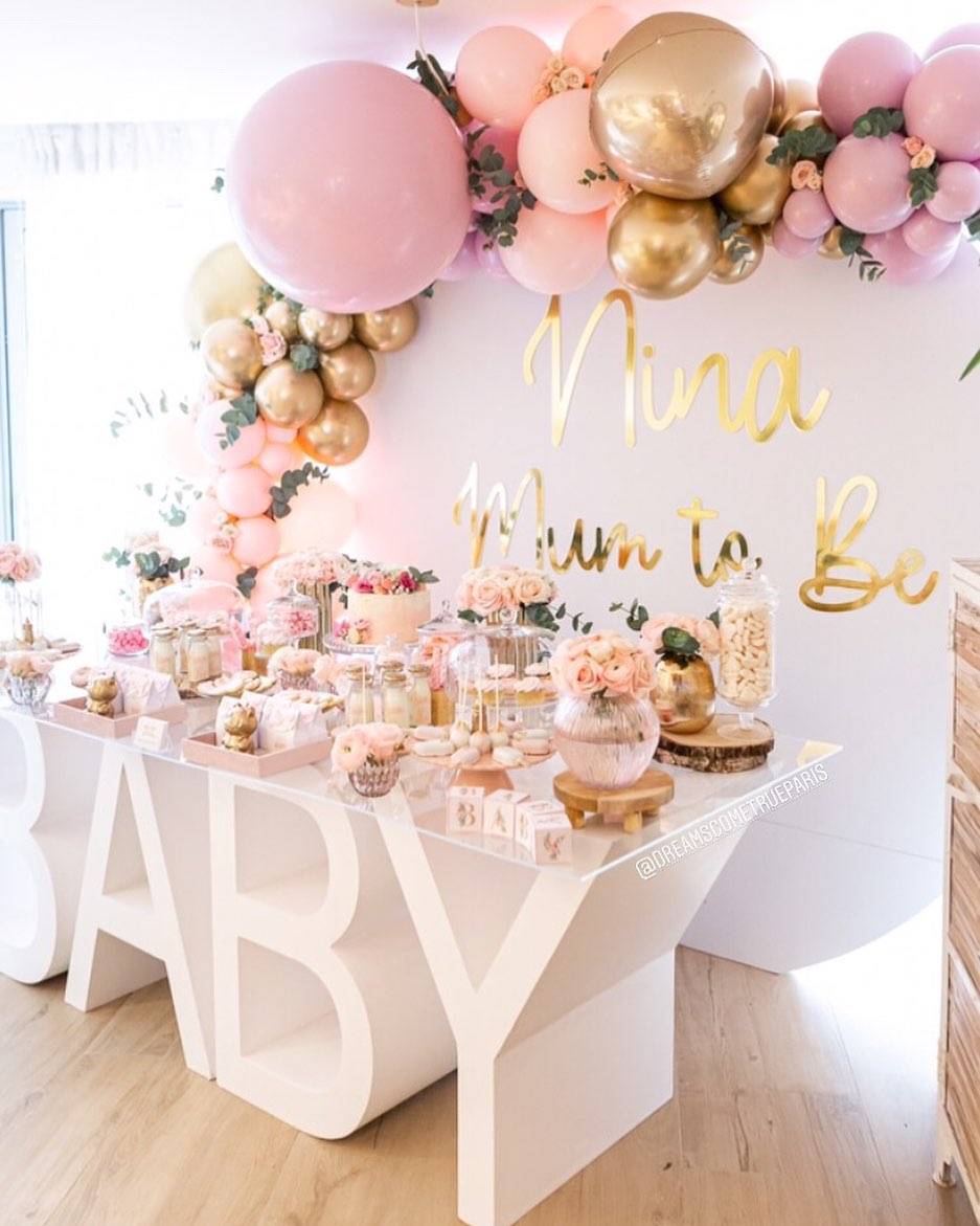 La tendance de la baby shower